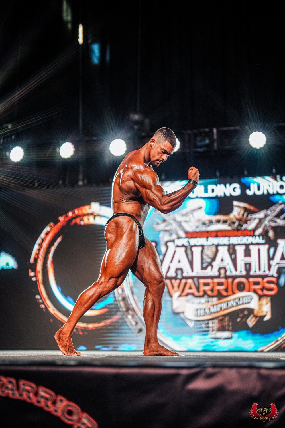 Alex Popa pe scena Valahia Warriors 2024
